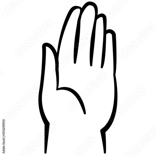 Stop Hand Gesture