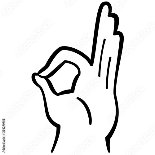 Yummy Hand Gesture Hand Gesture