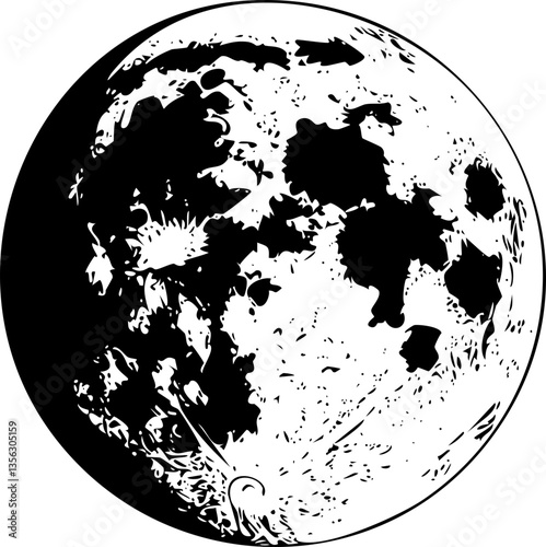 Moon eclipse red moon vector svg crescent moon full moon