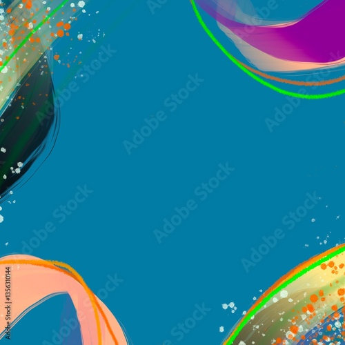Minimal style background. Colorful abstract background for your project, paper, fabric.