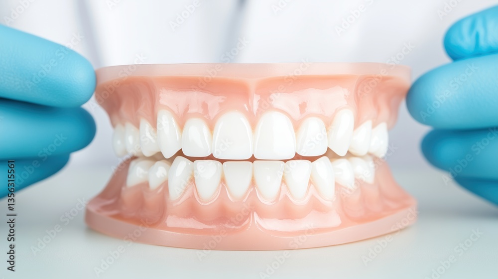 Fototapeta premium Dental Model Close-Up View