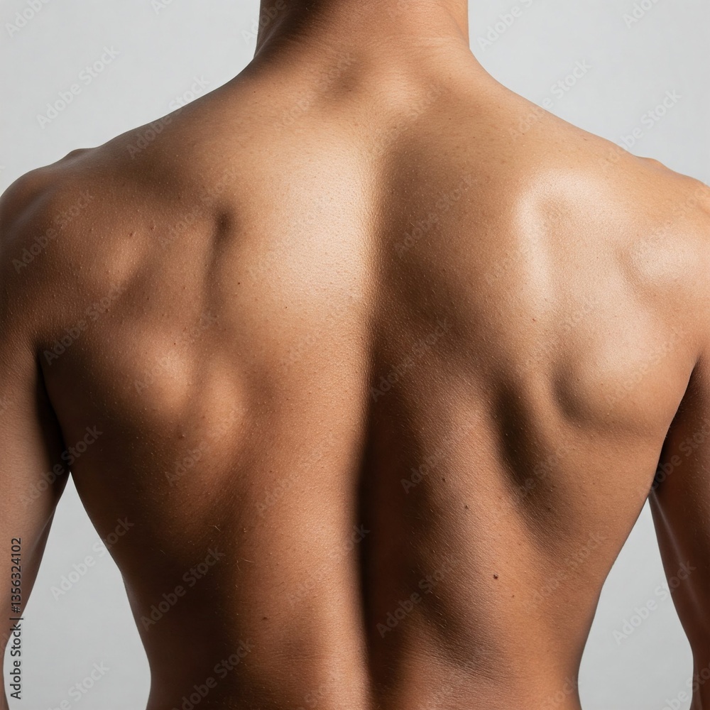 Fototapeta premium muscular male torso