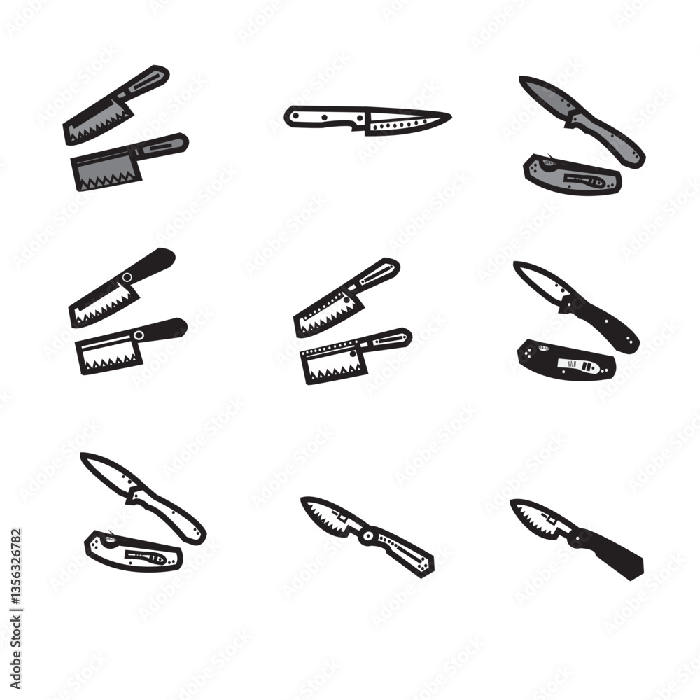 Kitchen Utensils Silhouette Pack 1 - Cooking ToolsSet of 45 outline icons related to kitchen. Linear icon collection. Editable strokeCooking Thin Line Icons - Editable Stroke. Restaurant - outline Kitchen Utensils Silhouette Pack 1 - Cooking ToolsSet of 45 outline icons related to kitchen. Linear icon collection. Editable strokeCooking Thin Line Icons - Editable Stroke. Restaurant - outline
