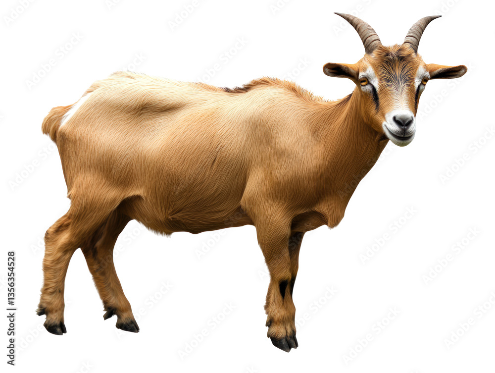 Goat standing transparent background backdrop Goat standing transparent background backdrop