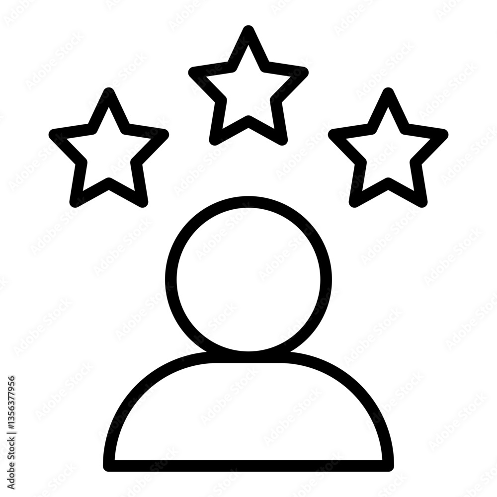 User Feedback Icon. Line Icon User Feedback Icon. Line Icon