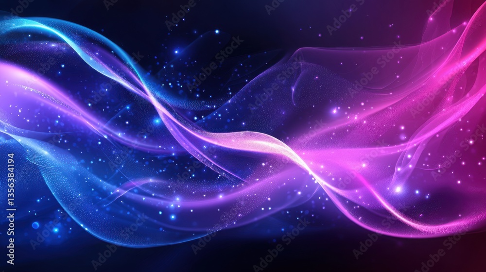 Fototapeta premium A colorful abstract background featuring vibrant patterns ideal for video conferencing in e-learning settings and presentations