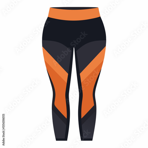 mesh panel leggings with seamless fit