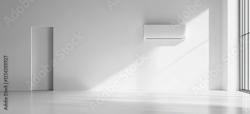 Wallpaper Mural Simple, Modern, White Room Torontodigital.ca