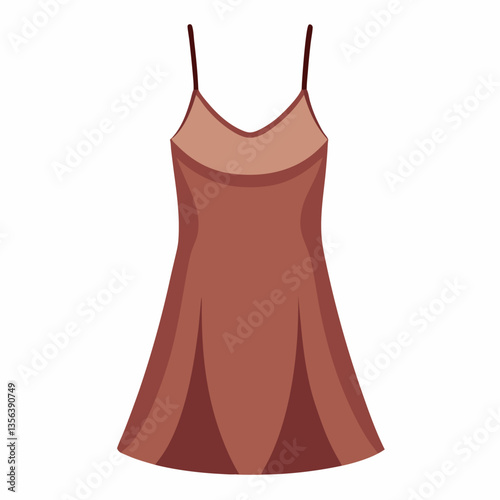 satin slip dress with adjustable straps 