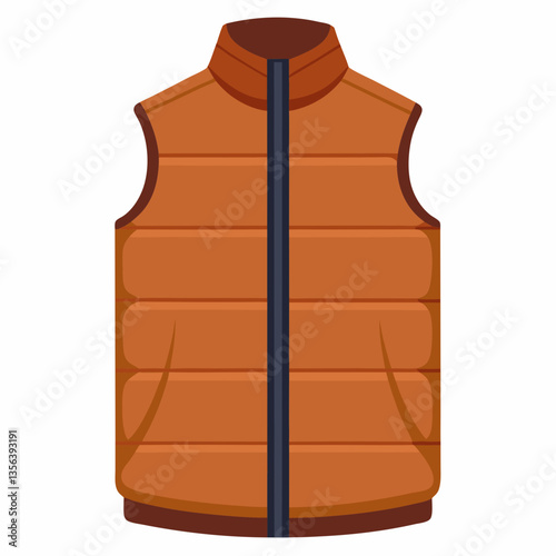 lightweight quilted vest with zip up front