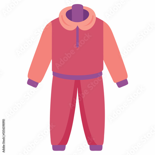 soft fleece lounge set with relaxed fit