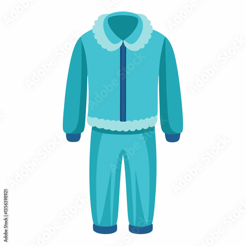 soft fleece lounge set with relaxed fit