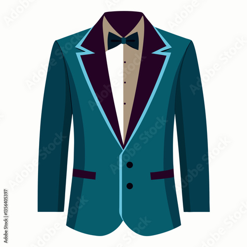 velvet blazer with satin lapels
