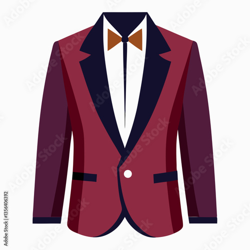 velvet blazer with satin lapels