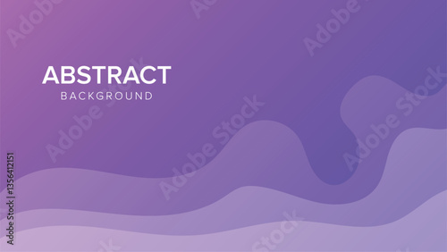 Abstract Purple Wave Background