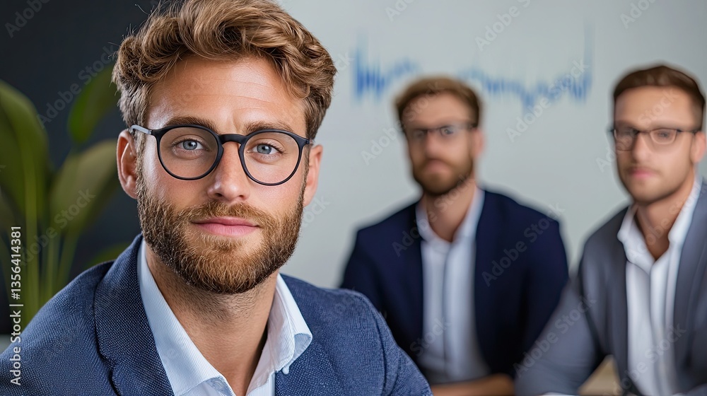 Financial analyst working on graphs Financial analyst working on graphs