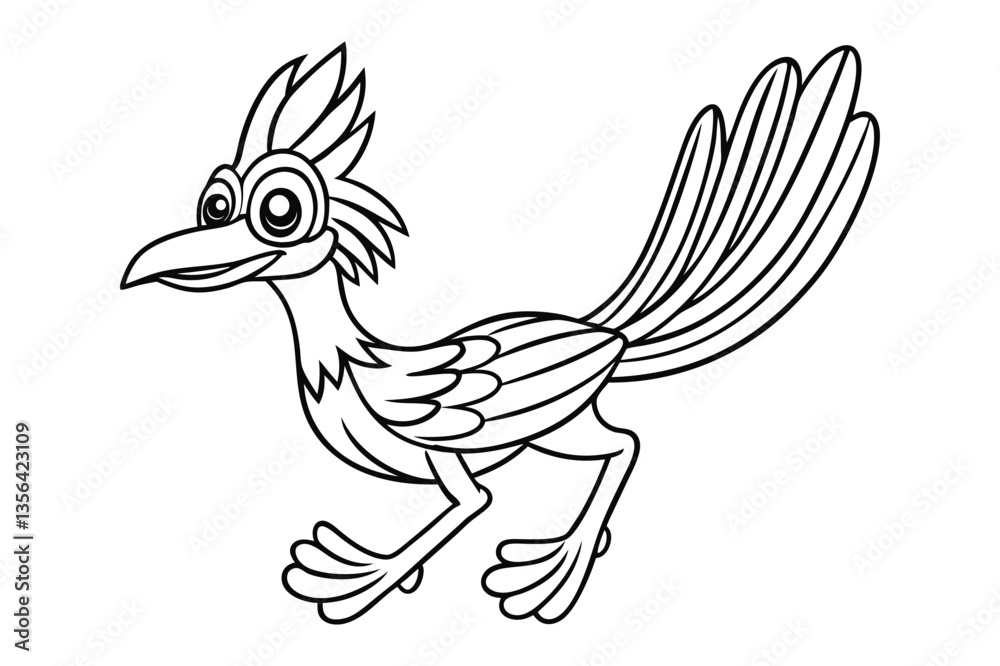 Obraz premium Birds Coloring book for kids