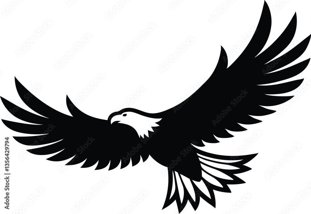 Fototapeta premium eagle vector illustration