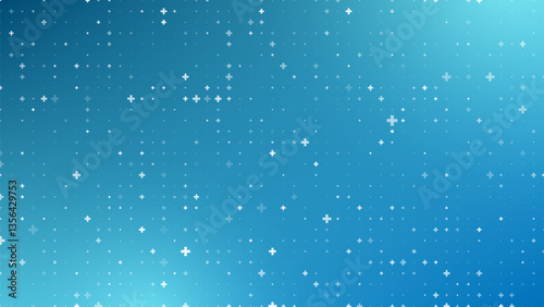 Healthcare Medical Plus Pattern. Medical Plus Symbols Pattern. Health Plus Pattern Elements Background. Medical Tech Background.