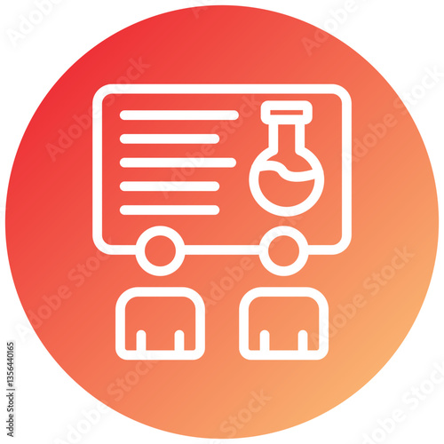 Chemistry Seminar Icon Style