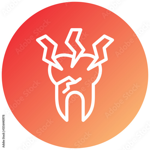 Toothache Icon Style