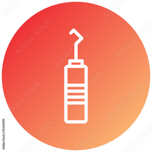 Dental Probe Icon Style