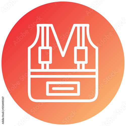Labour Vest Icon Style