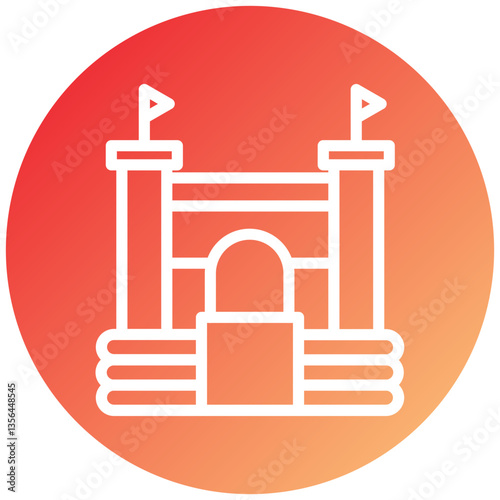 Bouncy Castle Icon Style