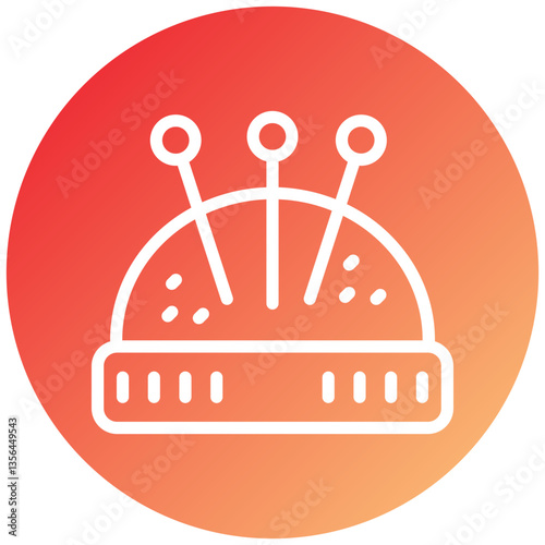 Pin Cushion Icon Style