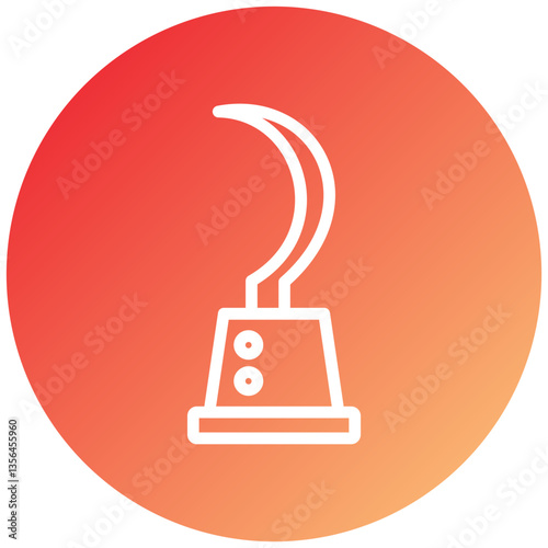 Pirate Hook Icon Style