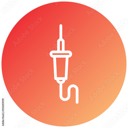 Soldering Iron Icon Style