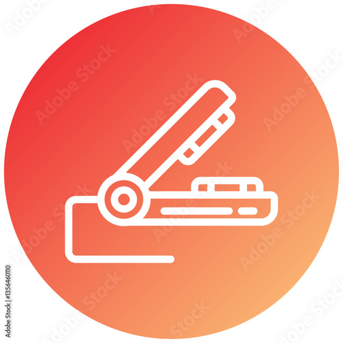 Hair Iron Icon Style