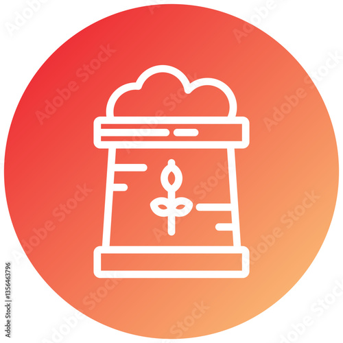 Fertilizer Icon Style