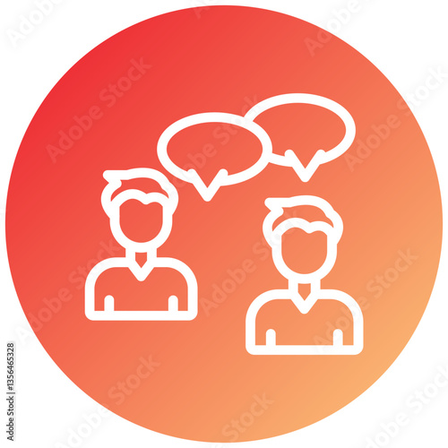 Bubble Chat Icon Style