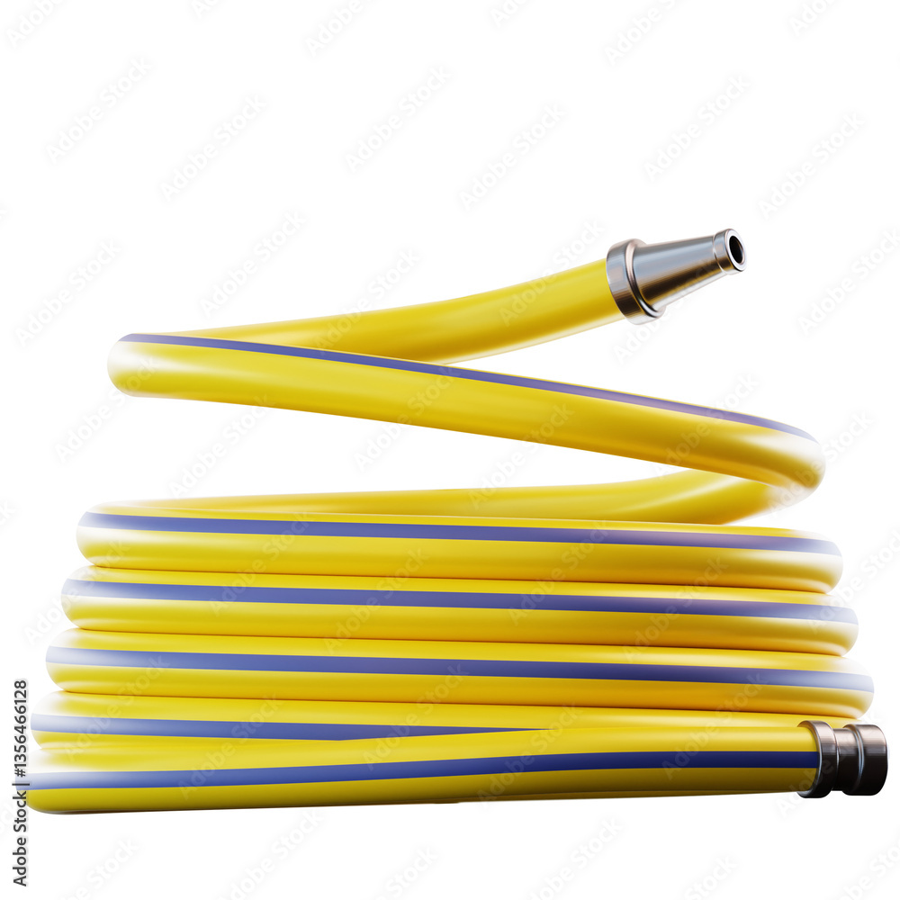 Fototapeta premium 3D Illustration Water Hose