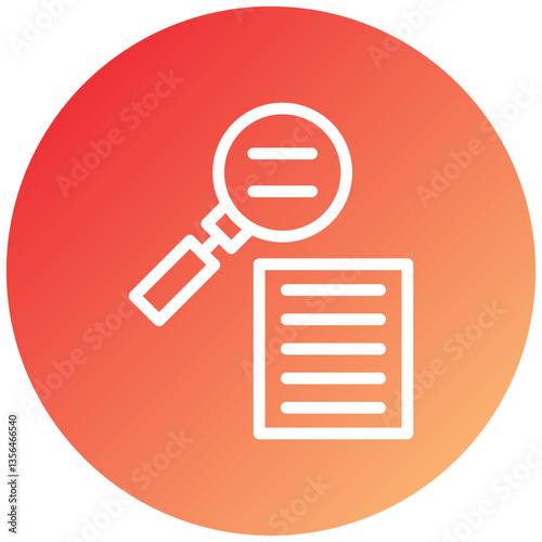 Investigation Icon Style
