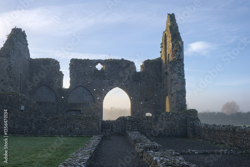 Hore Abbey is a ruined near the Rock of Cashel, County Tipperary, Republic of Ireland