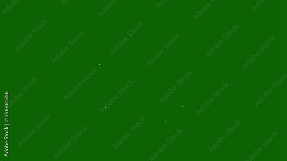 Dynamic Circle Burst Firework Animation with Green Screen Background Dynamic Circle Burst Firework Animation with Green Screen Background