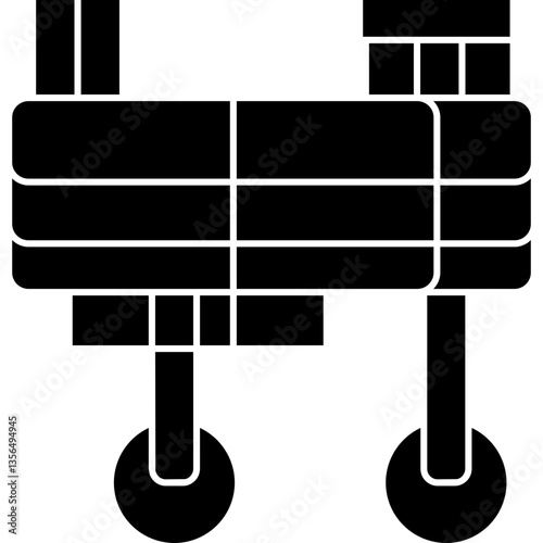 Stretcher Icon Vector Element