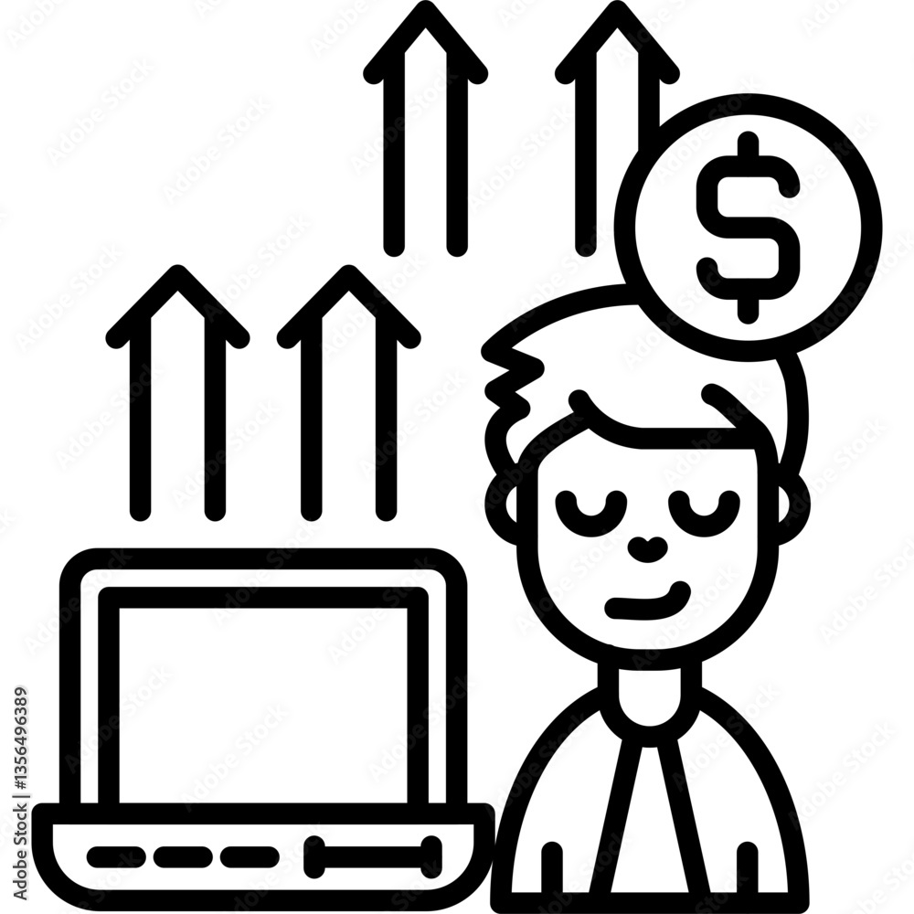 Demand Icon Vector Element Demand Icon Vector Element