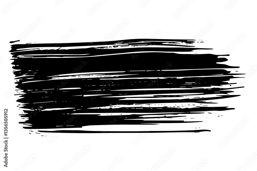 Abstract watercolor paint. Isolated grunge element for paper design. Ink paint brush stains or spots on white background