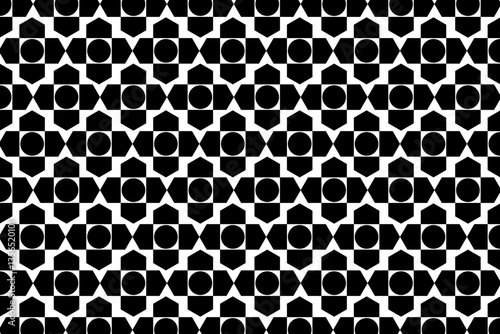 A high-quality abstract pattern background featuring a modern and stylish design with geometric shapes.