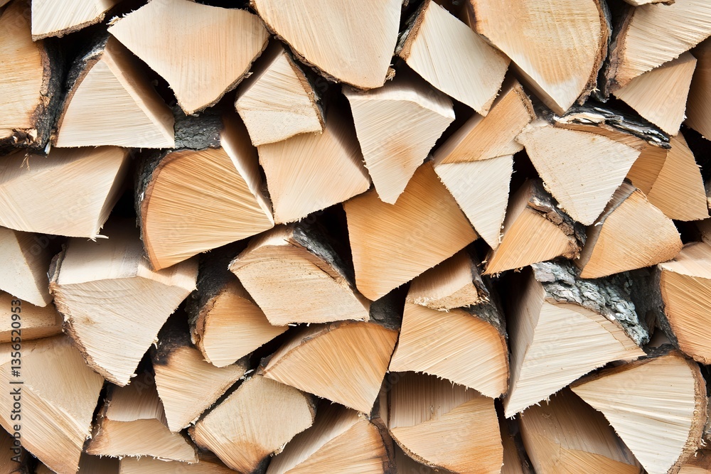 Stacked Firewood Background Texture Closeup Stacked Firewood Background Texture Closeup