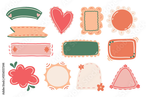 Cute and Illustrative Label Collection