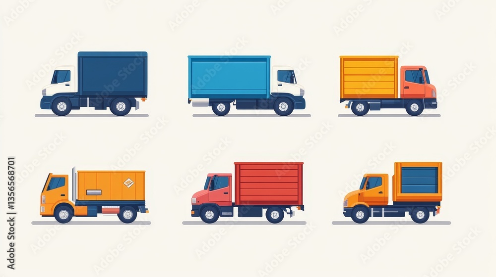 fast delivery truck icon set featuring shipping, cargo transport, and express logistics symbols. Perfect for e-commerce, courier services, online orders, and global fulfillment. Vector illustration. fast delivery truck icon set featuring shipping, cargo transport, and express logistics symbols. Perfect for e-commerce, courier services, online orders, and global fulfillment. Vector illustration.