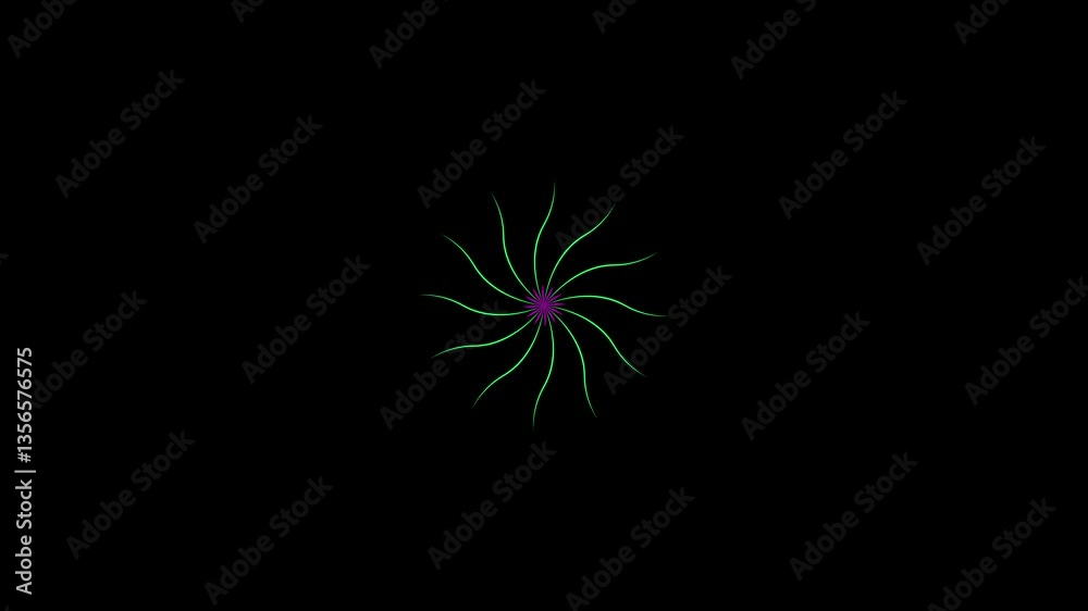 Shiny Circle Pulse with Glowing Firework Sparks Shiny Circle Pulse with Glowing Firework Sparks