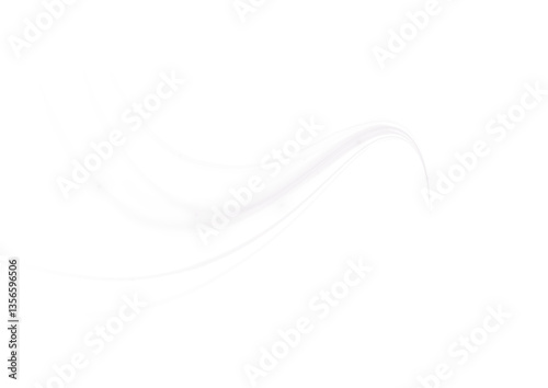 Png twirl white neon lines vector abstract background white Futuristic technological style lines Png Abstract background with road speed lines white
