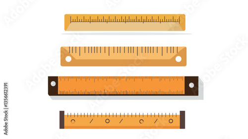 Ruler Vector Graphic Design
