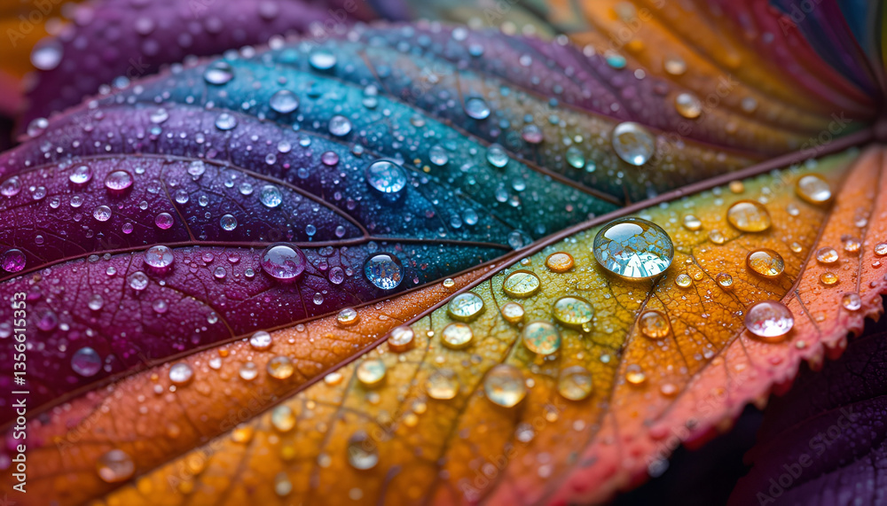 Obraz premium Vibrant Macro Photography of Nature's Trending Backgrounds Featuring Colorful Textures, Patterns, and Details for Stunning Visuals in Contemporary Design