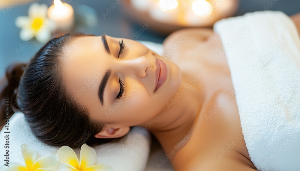 Relaxing Spa Treatment with Calm Atmosphere Relaxing Spa Treatment with Calm Atmosphere